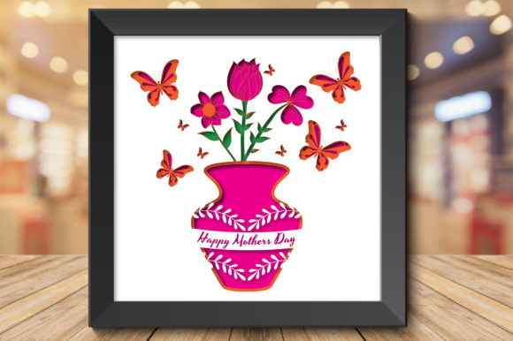 3D Mother’s Day Floral Shadow Box: A Creative and Versatile Design Solution
