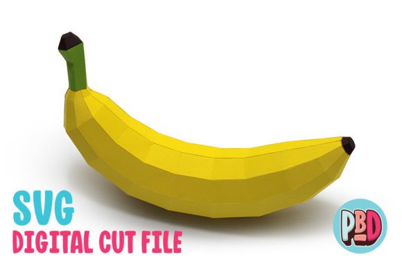 Banana 3D Papercraft