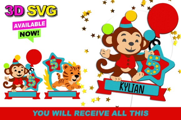 Circus Cake Topper 3D SVG: A Strategic Tool for Creative and Business Success