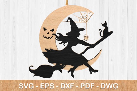 Elevate Designs with 3D Witch SVGs