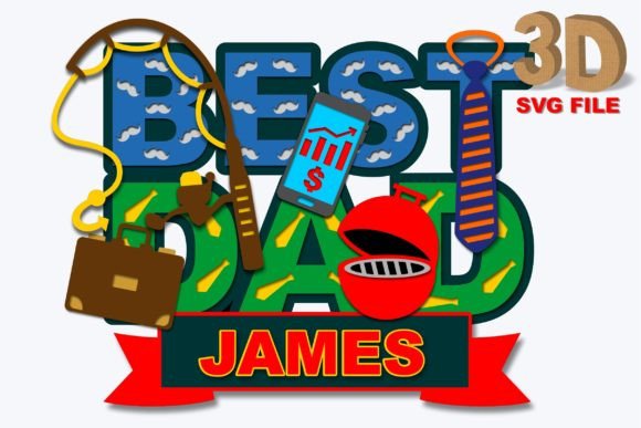 Elevating Personalization: The Strategic Value of the Father's Day Topper 3D SVG in Modern Craft Commerce
