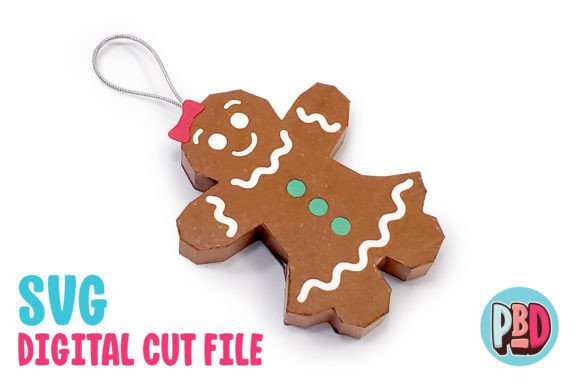 Gingerbread Woman 3D Paper Ornament: A Creative Holiday Tradition