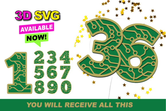 Unlocking Creativity: The Ultimate Guide to 3D Circuit Electronic Number SVGs for Modern Crafting